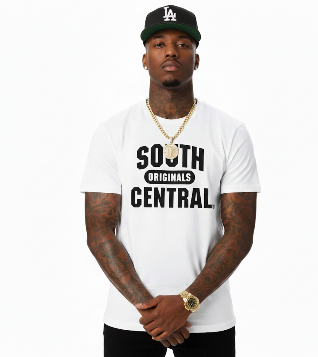 South Central Originals Logo Tee (White)